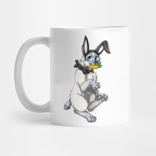 Bobtail BunnyCat: Blue Lynx Point (Black) Mug